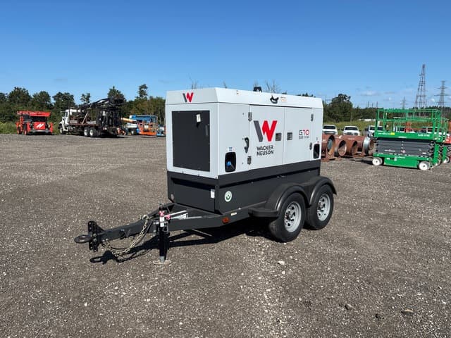 2023 Wacker Neuson G70 T4F 58 kW Mobile Generator Set - alternate view