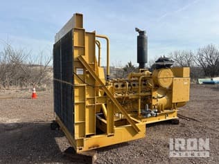 1999 Cat 3412 480 kW Skid-Mounted CNG Generator Set