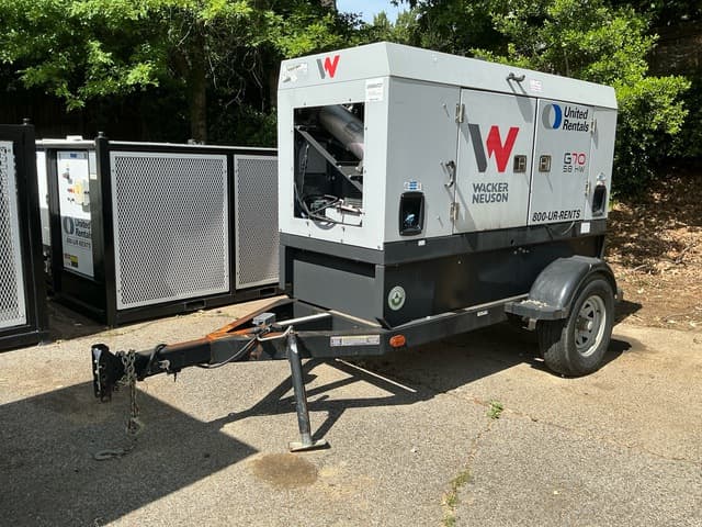 2019 (unverified) Wacker Neuson G70 58 kW Mobile Generator Set inventory photo