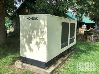 2011 Kohler 125REZGB 128 kW Skid-Mounted Natural Gas Generator Set
