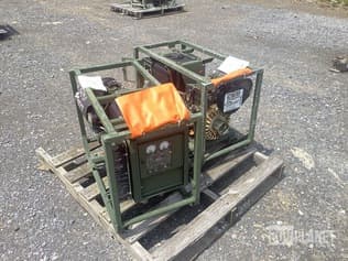 (2) Dewey MEP-501A 2kW Generator Sets
