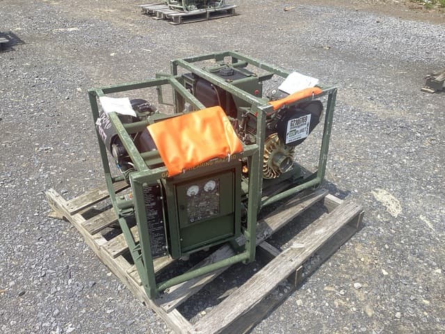 (2) Dewey MEP-501A 2kW Generator Sets - alternate view