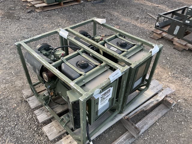 (2) Dewey MEP-531A 2kW Generator Sets - alternate view