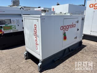 Aggreko 60 kW Skid-Mounted Generator Set (Inoperable)