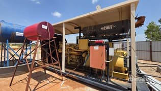 Cat G399 w/ KATO AC Alternator Attached Generator Set