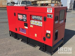2026 EXEQ 25-3 25 kVA Skid-Mounted Generator Set (Unused)