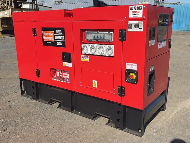 2025 EXEQ 25-1 25 kVA Skid-Mounted Generator Set (Unused) - alternate view