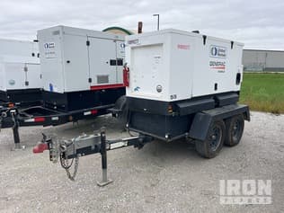 2019 Generac Mobile MMG55DF4 42 kW Mobile Generator Set
