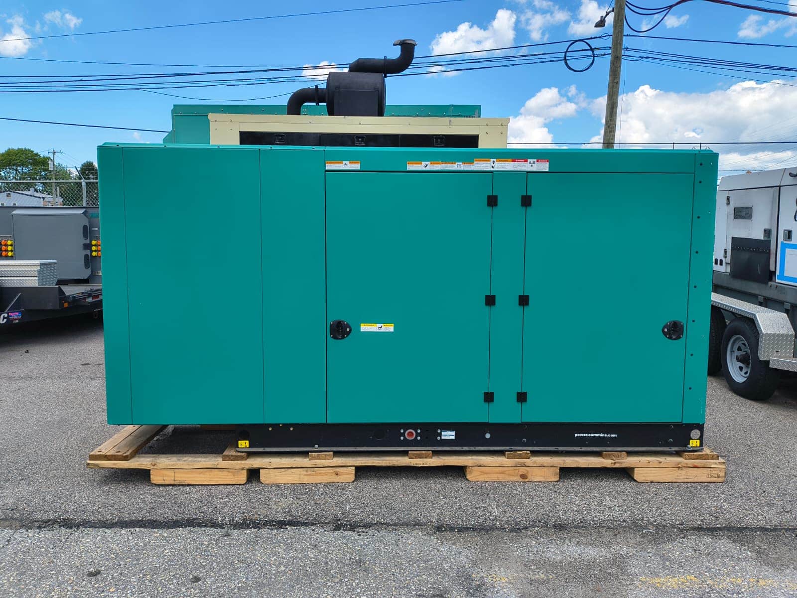 New Surplus 150 kW Cummins C150 Natural Gas Generator
