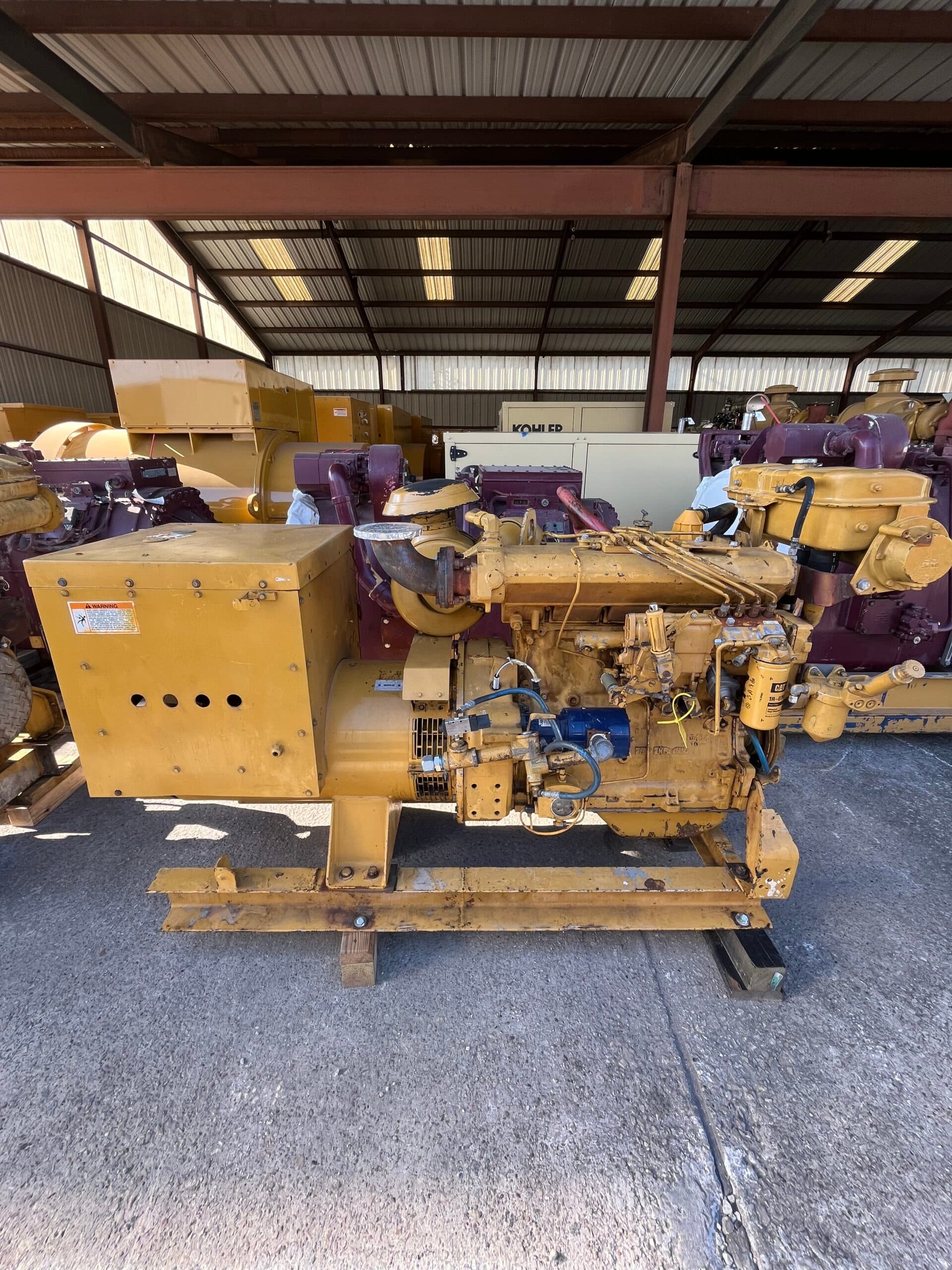 Good Used Caterpillar 3304DIT 65KW Diesel Generator Set - Depco Power Systems