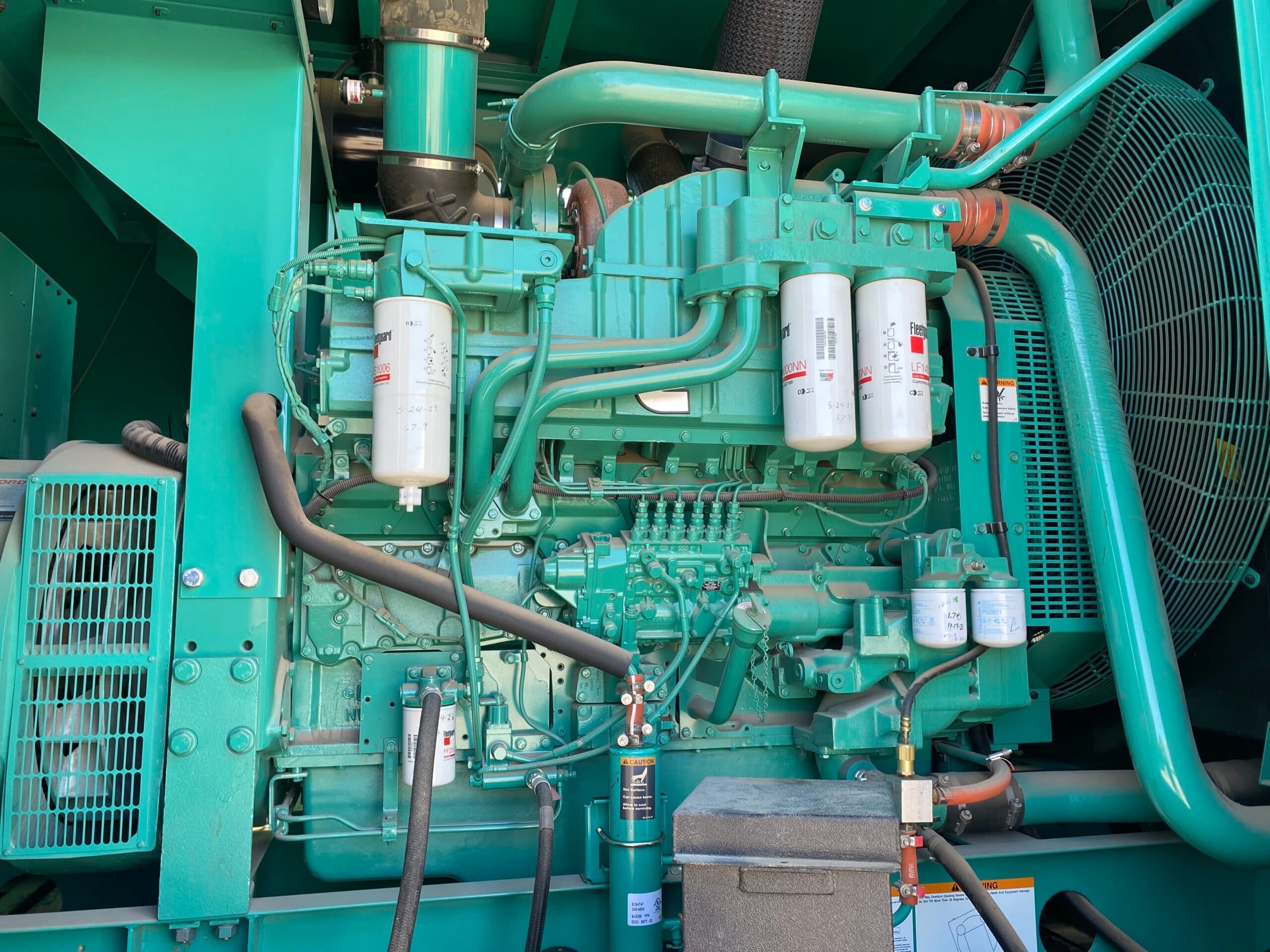 Low Hour Cummins QST30G5 1000KW Tier 2 Diesel Generator Set - Depco Power Systems - view 2