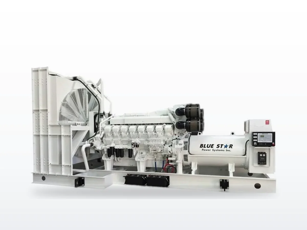 Blue Star Power Systems Blue Star PD500-01 500 kW liquid-cooled standby generator
