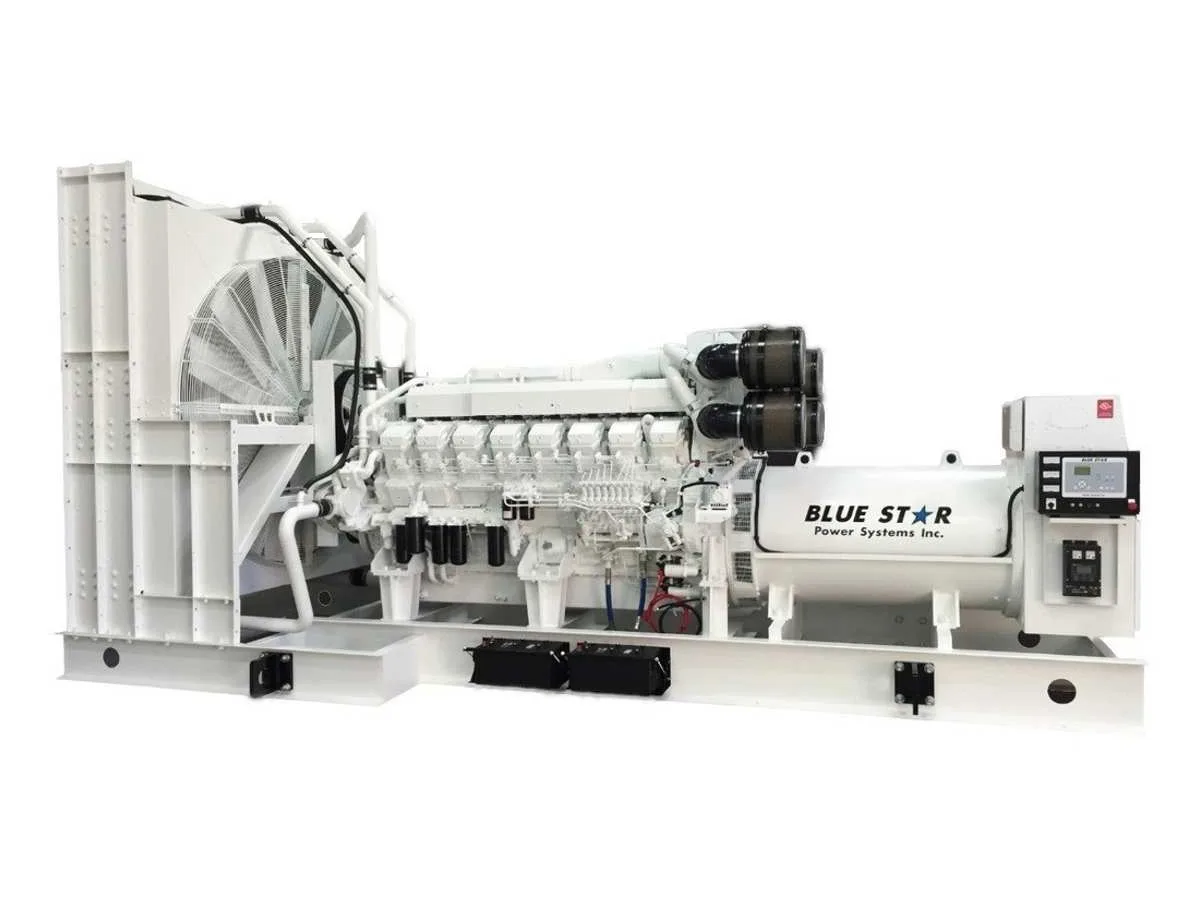Blue Star Power Systems Blue Star PD600-01 600 kW liquid-cooled standby generator