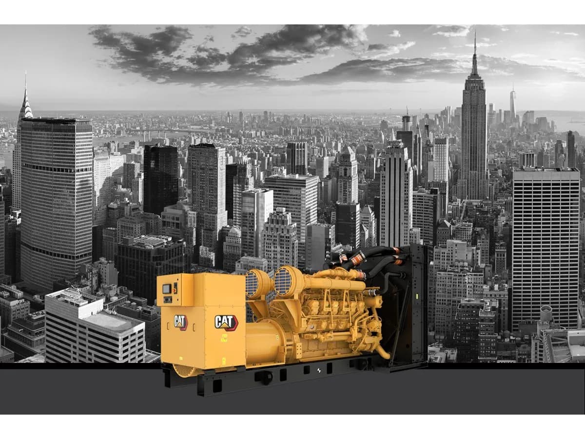Caterpillar Cat 3508B 1 MW liquid-cooled standby generator