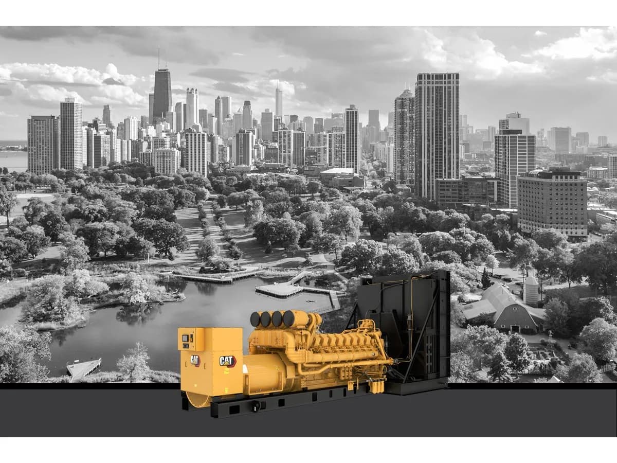 Caterpillar Cat C175-16 3.1 MW liquid-cooled standby generator