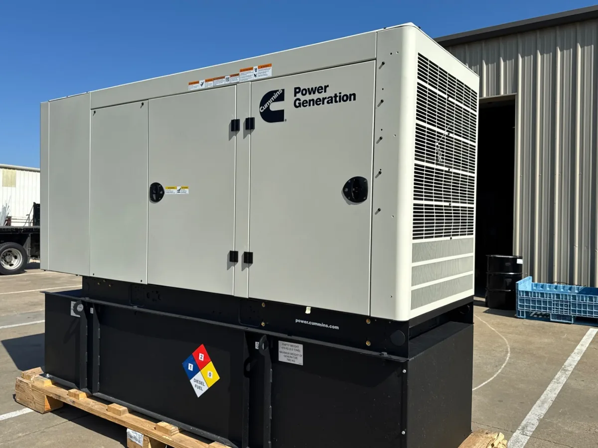 Cummins Cummins C80 D6 80 kW liquid-cooled standby generator