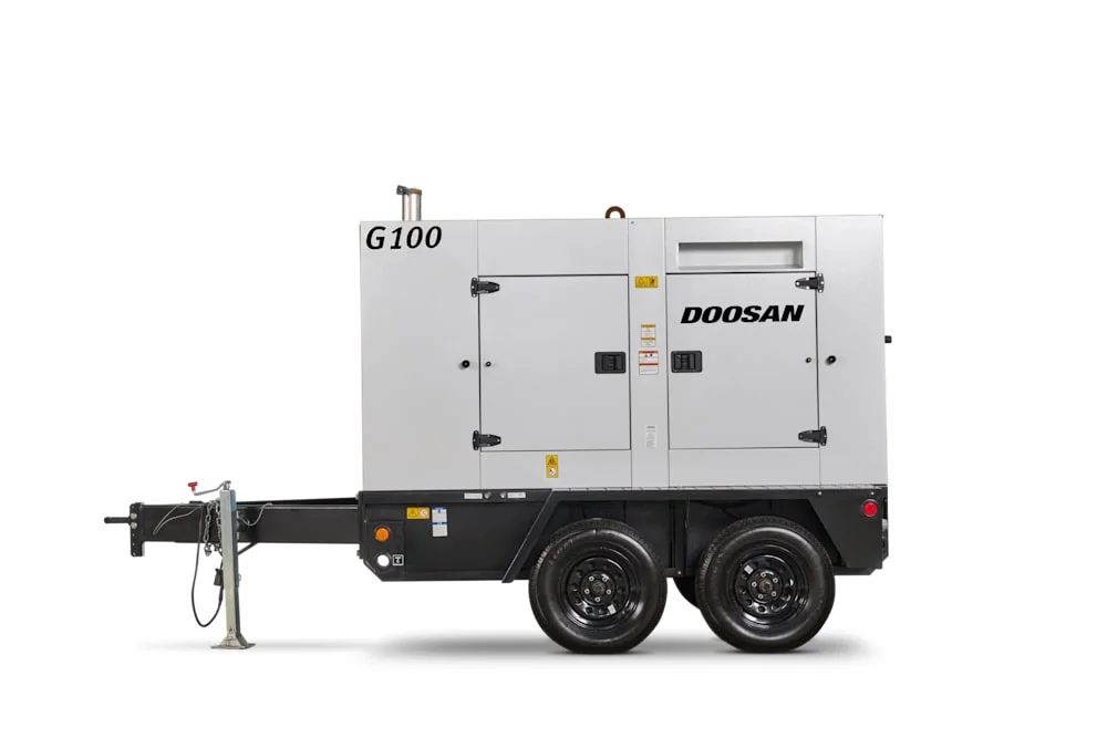 Doosan / Bobcat Doosan G100 88 kW liquid-cooled standby generator