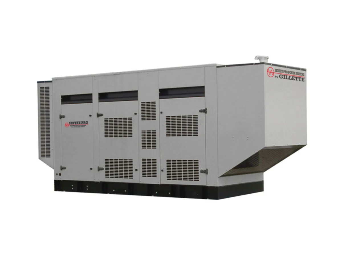Gillette Gillette SPVD-2500 250 kW liquid-cooled standby generator