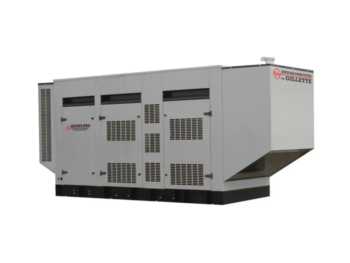 Gillette Gillette SPVD-3000 300 kW liquid-cooled standby generator
