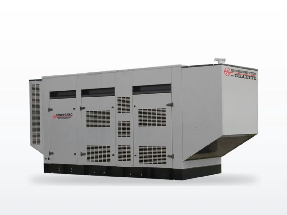 Gillette Gillette SPVD-3500 350 kW liquid-cooled standby generator