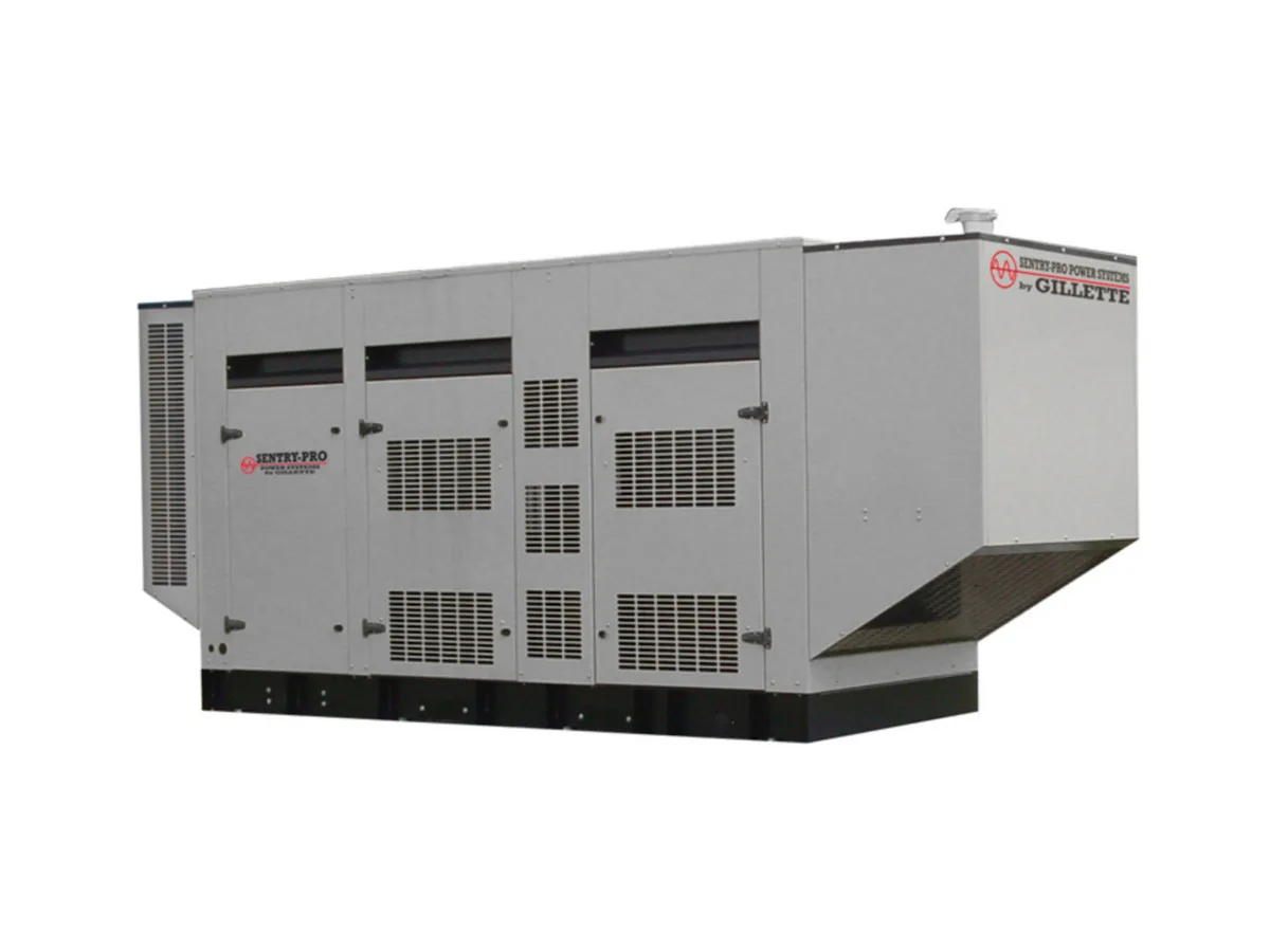 Gillette Gillette T4D-2500 250 kW liquid-cooled standby generator