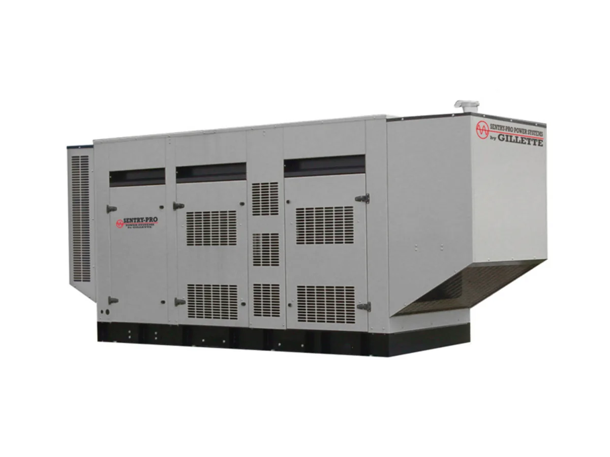 Gillette Gillette T4D-3000 300 kW liquid-cooled standby generator