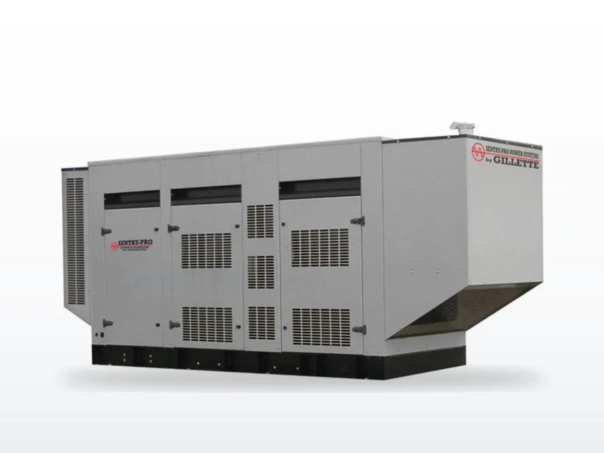 Gillette Gillette T4D-3000 300 kW liquid-cooled standby generator