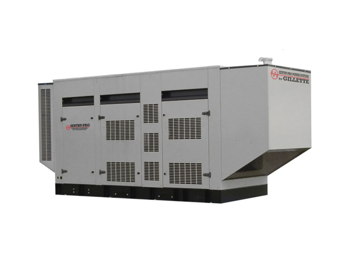 Gillette Gillette T4D-6000 600 kW liquid-cooled standby generator