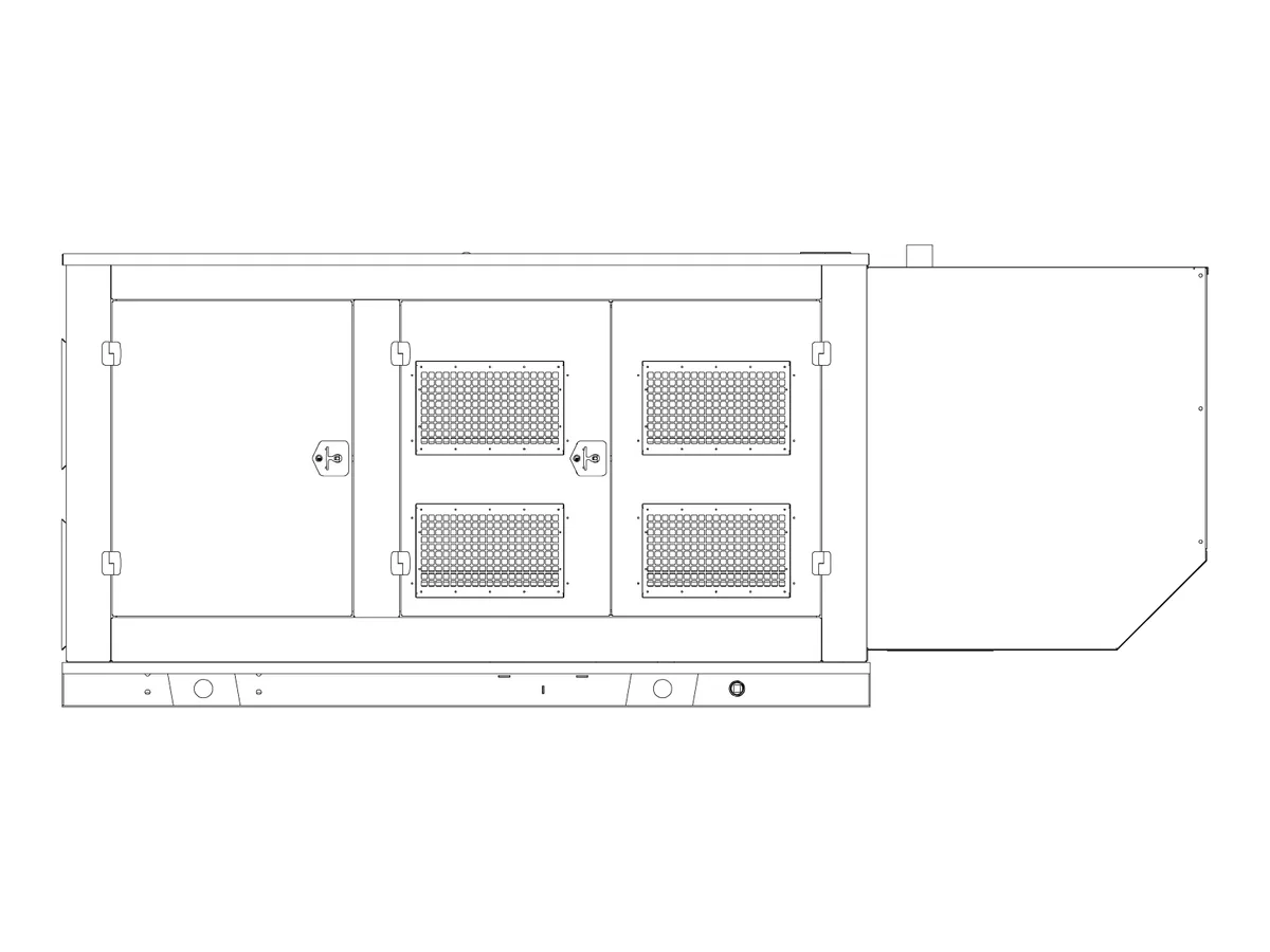 Hipower Systems Hipower HNI-200 200 kW liquid-cooled standby generator