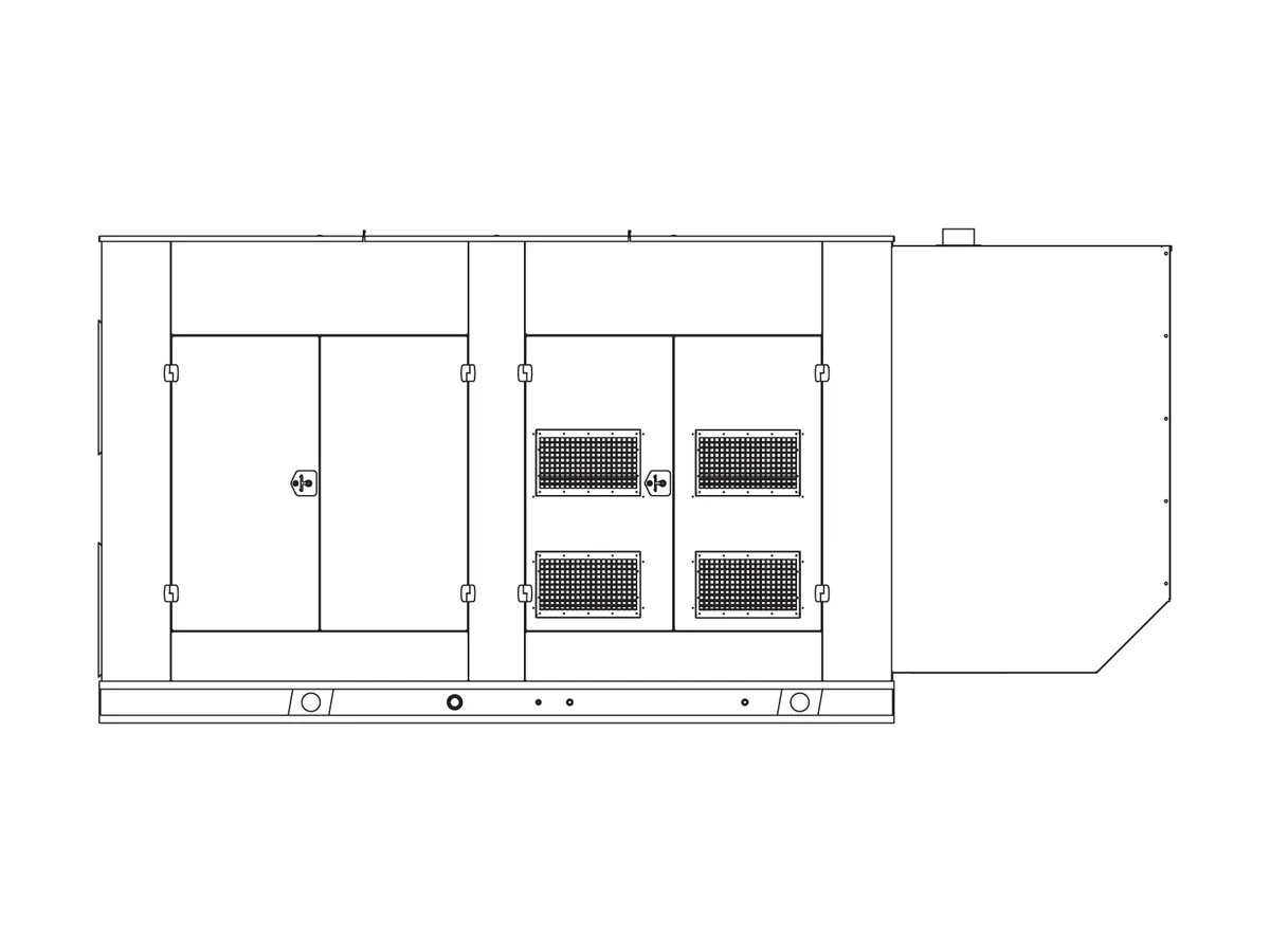 Hipower Systems Hipower HNI-350 350 kW liquid-cooled standby generator