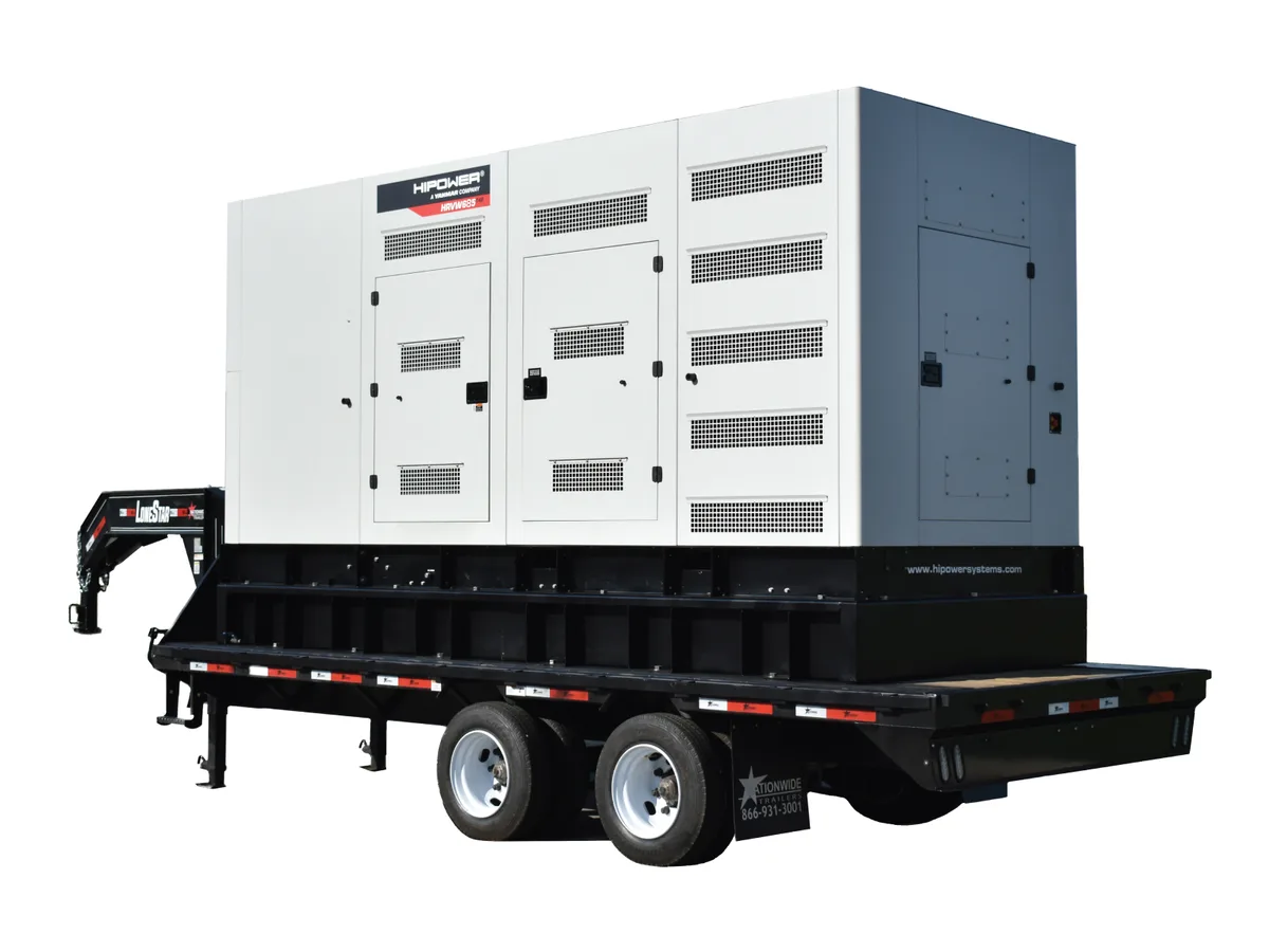 Hipower Systems Hipower HRVW-685 605 kW liquid-cooled standby generator