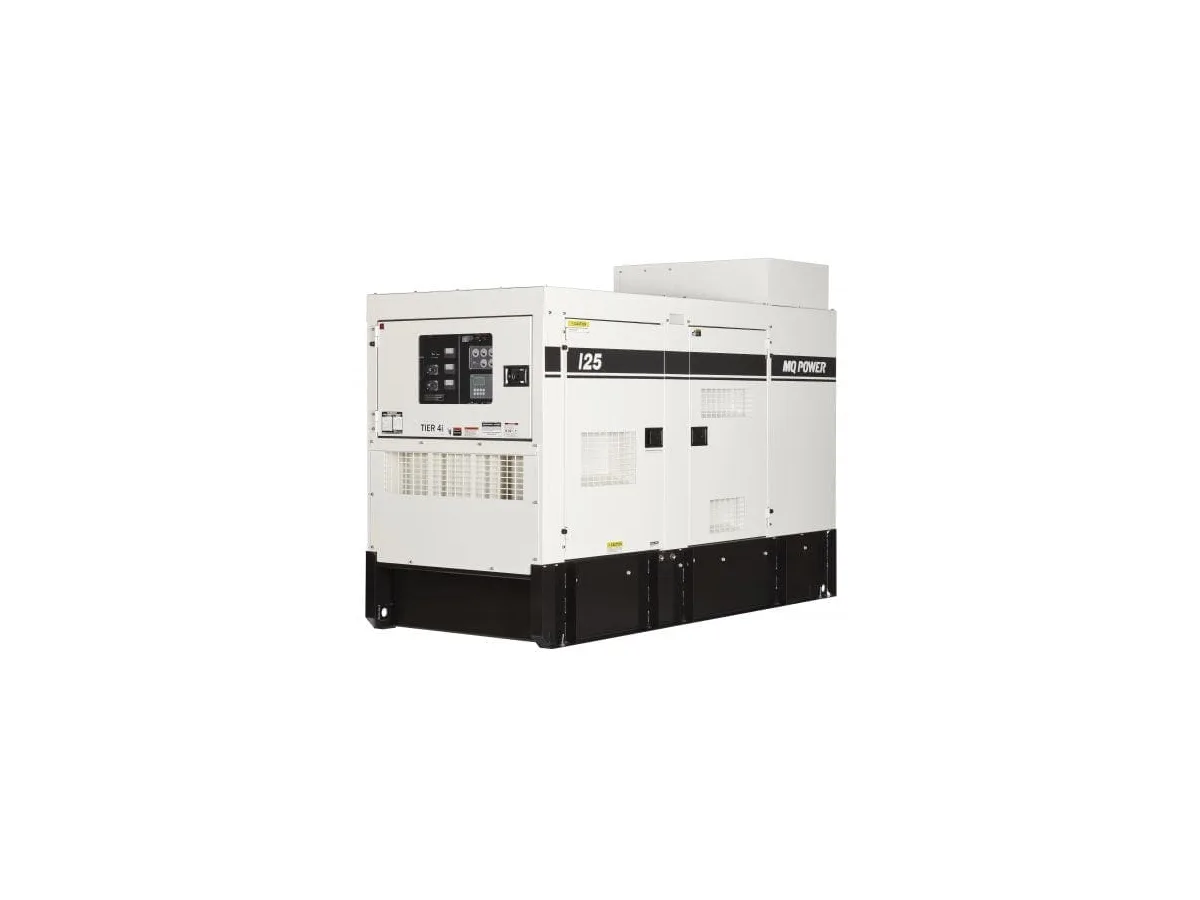 MQ Power MQ Power DCA-125 WhisperWatt 110 kW liquid-cooled standby generator