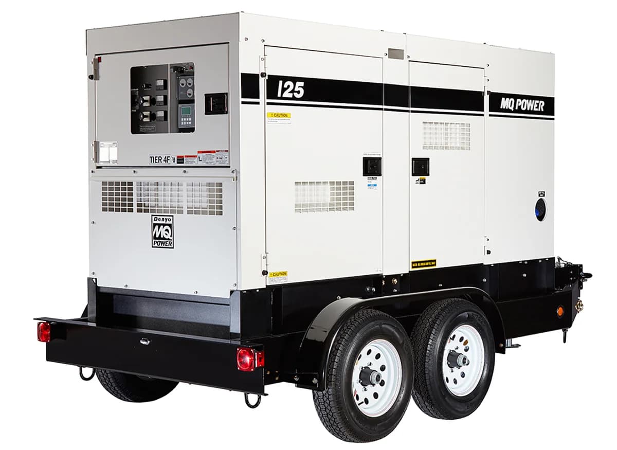 MQ Power MQ Power DCA-125 WhisperWatt 110 kW liquid-cooled standby generator