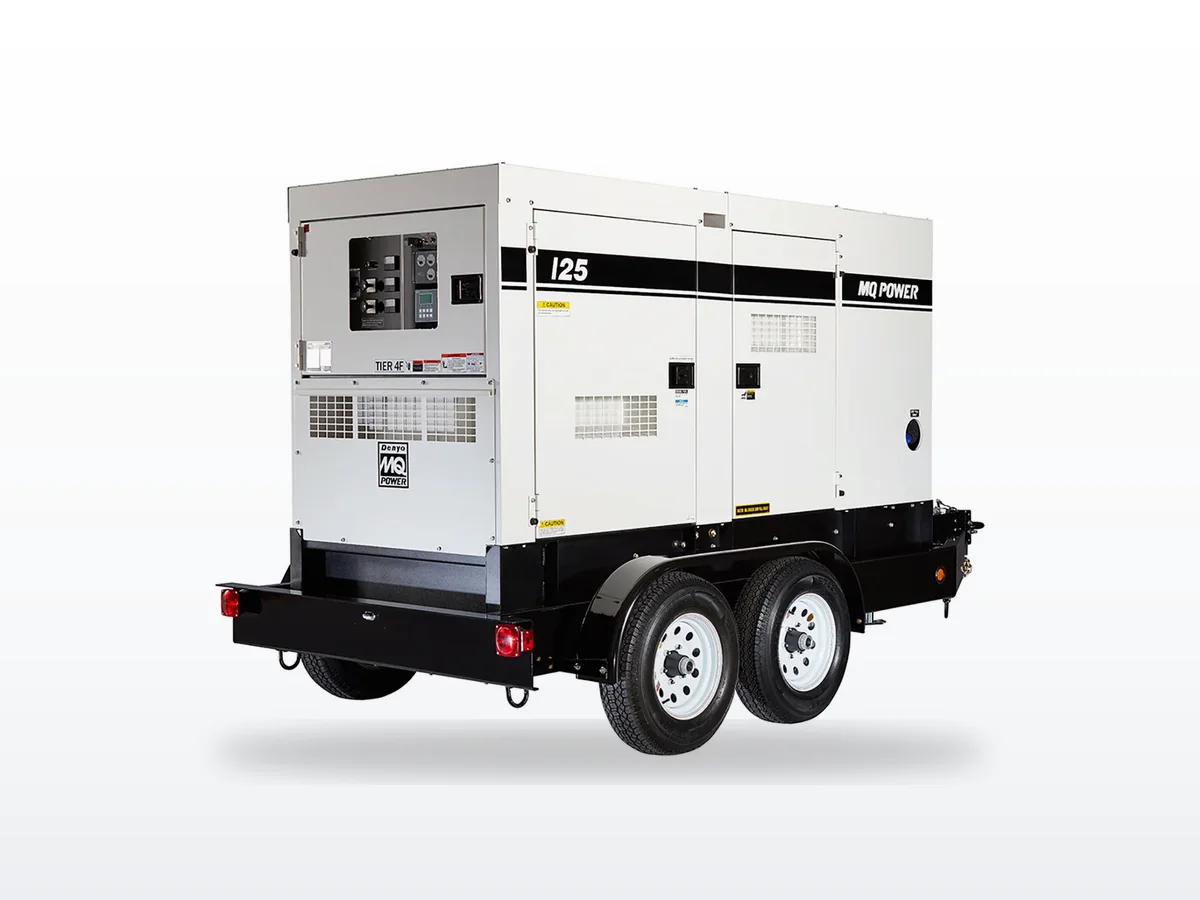MQ Power MQ Power DCA-125 WhisperWatt 110 kW liquid-cooled standby generator