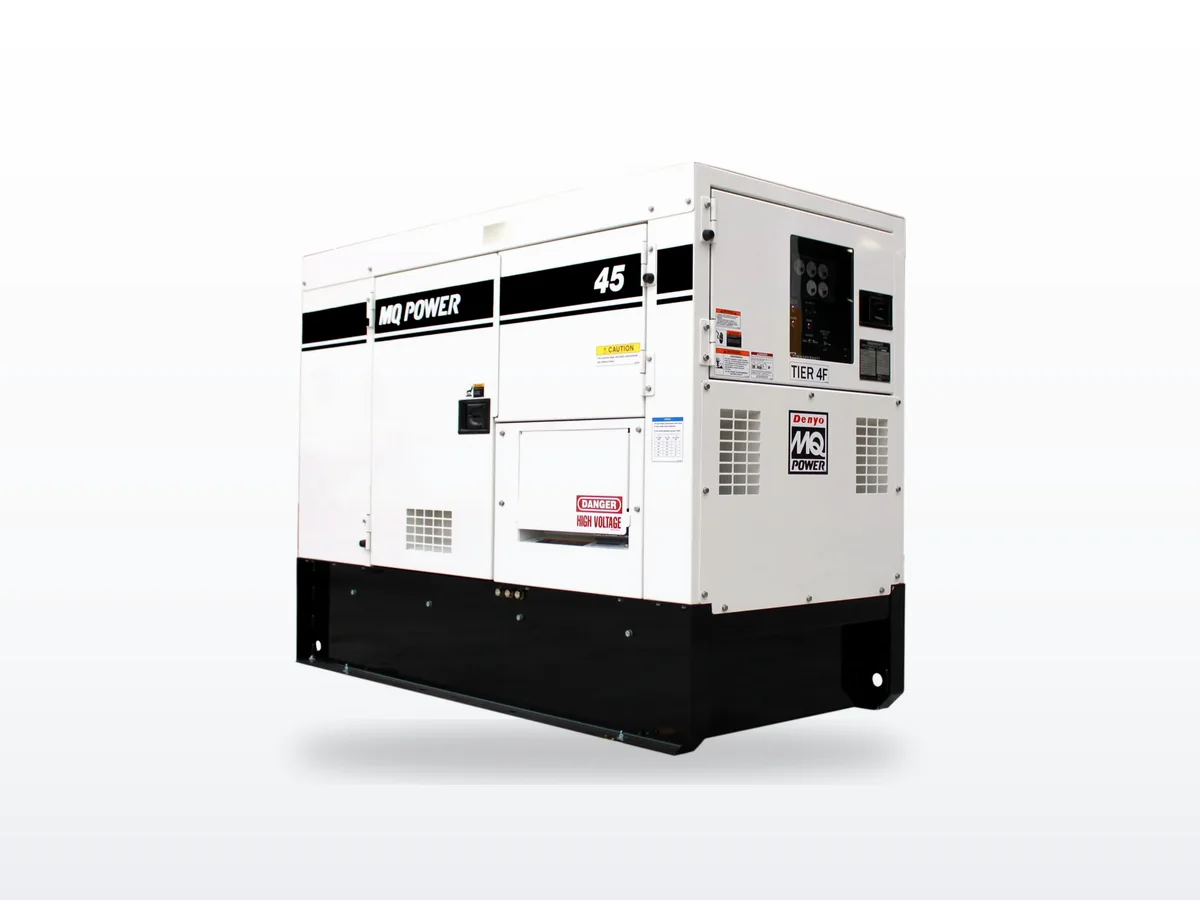 MQ Power MQ Power DCA-45 WhisperWatt 40 kW liquid-cooled standby generator