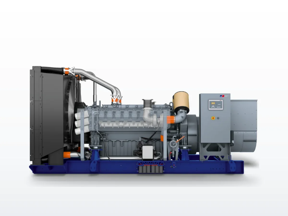 MTU MTU 16V2000 DS1000 1 MW liquid-cooled standby generator