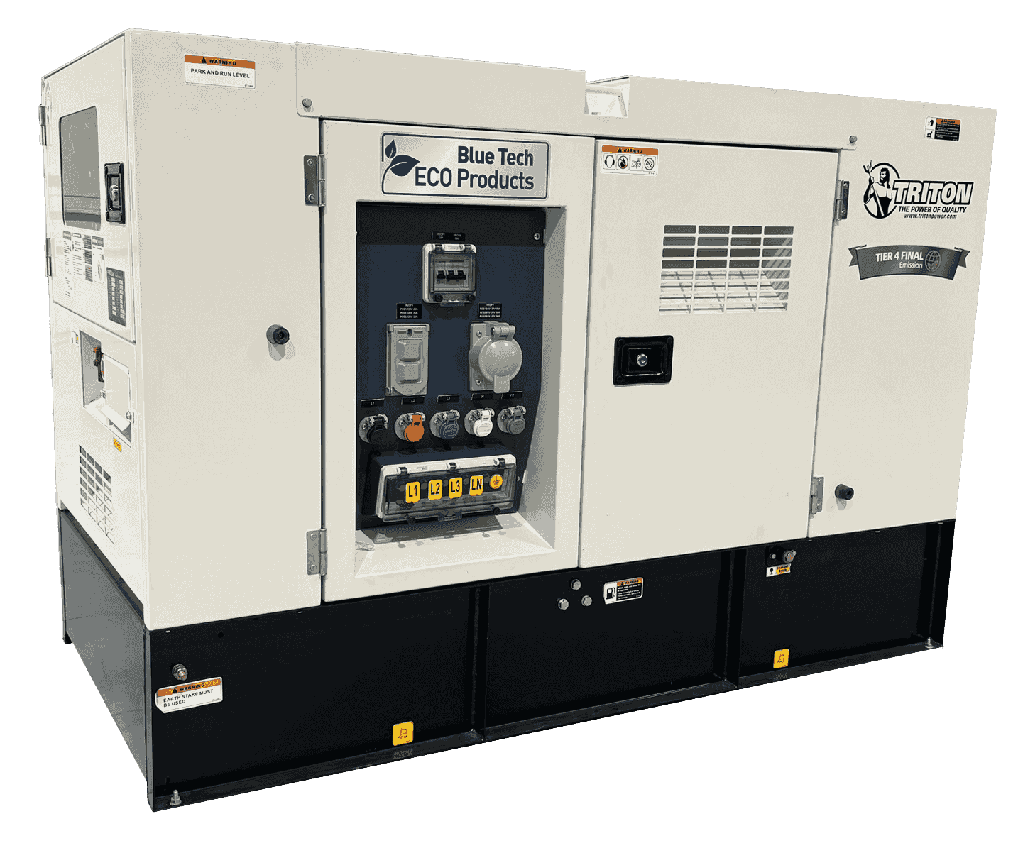 Triton Power Triton Power TP-RK15-T4F Rental Grade 13.5 kW liquid-cooled standby generator