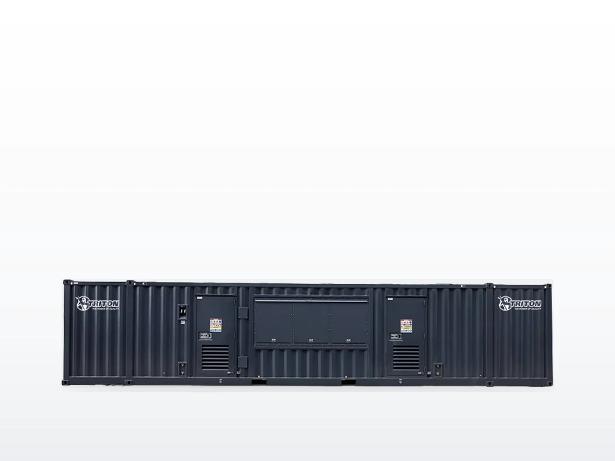 Triton Power Triton Power TP-RV1425-T4F Twin Pack Rental Grade 1.1 MW liquid-cooled standby generator