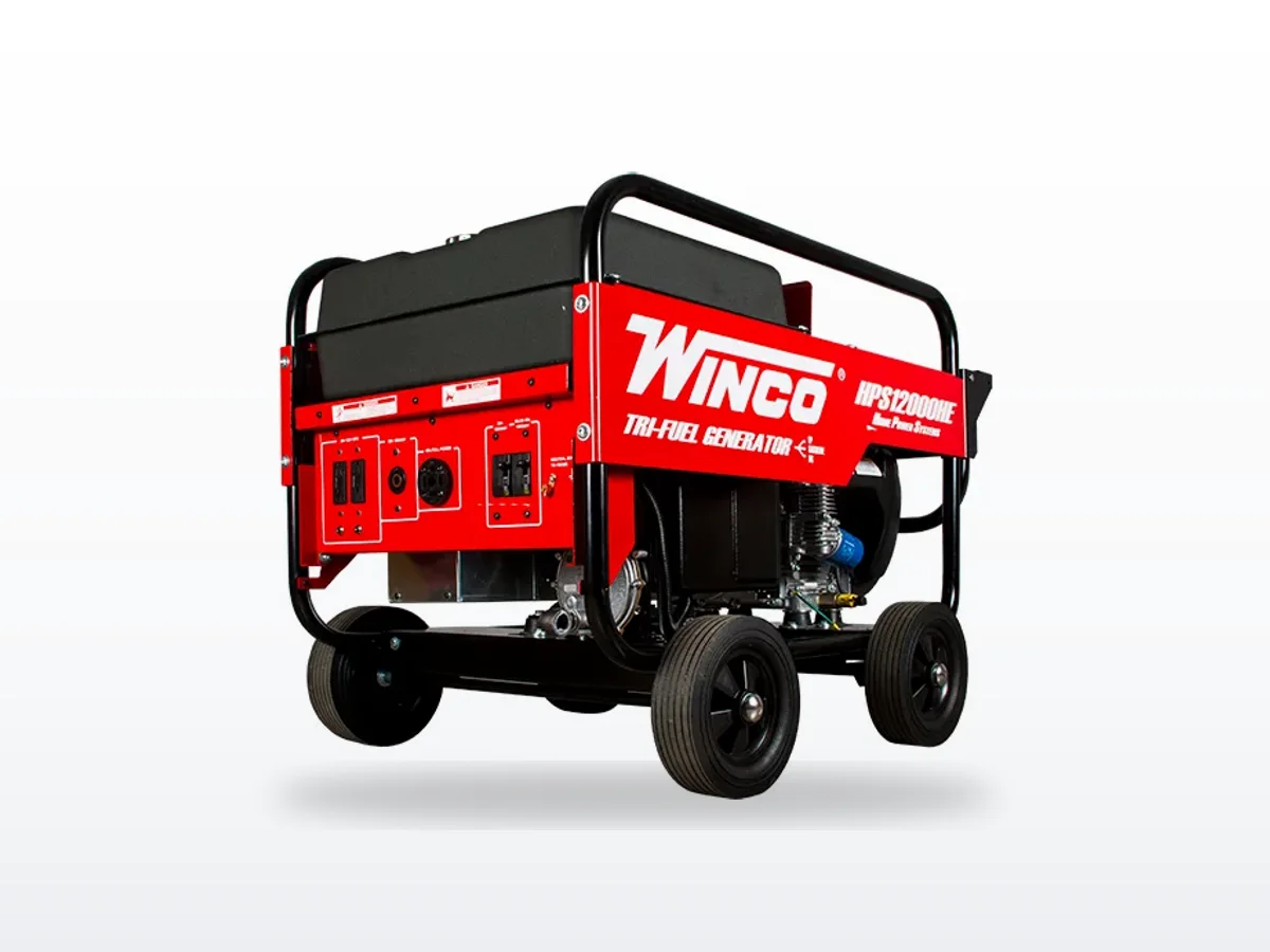 Winco HPS Tri-Fuel Series — product line overview