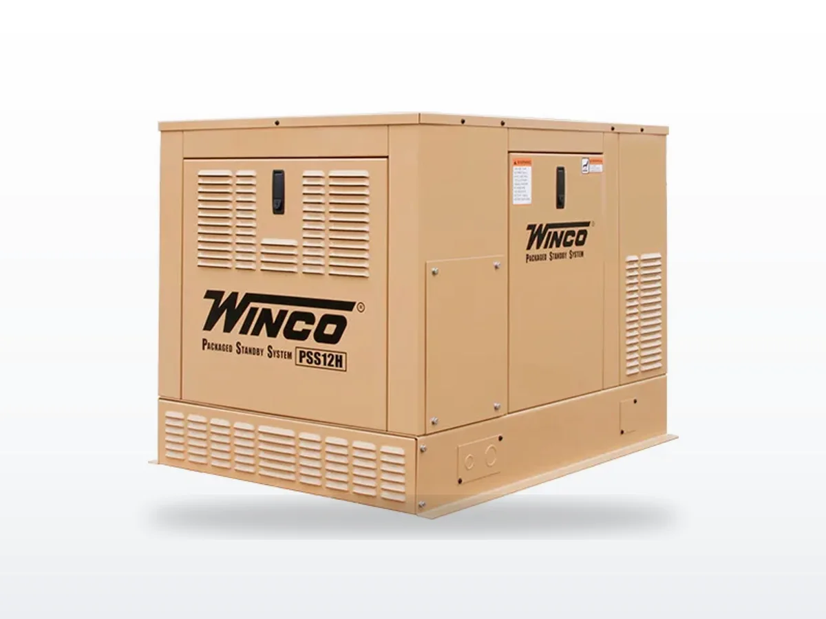 Winco Winco PSS12H2W 12 kW air-cooled standby generator