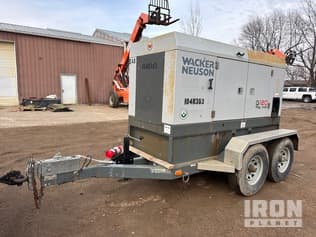 2014 Wacker Neuson G120 96 kW Mobile Generator Set