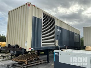 1999 Kohler 800 kW Containerized Generator Set on 1982 Theurer Container Trailer