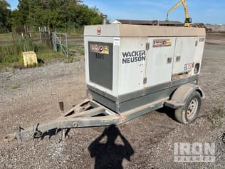 2012 Wacker Neuson G70 70 kW Mobile Generator Set (Inoperable)