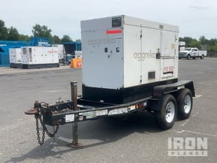 2013 Multiquip DCA-45SSIU4 45 kVA Mobile Generator Set