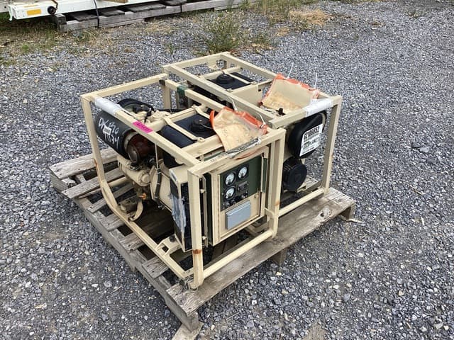 (2) Dewey MEP-531A 2kW Generator Sets - alternate view