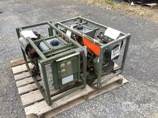 (2) Dewey MEP-531A 2kW Generator Sets inventory photo