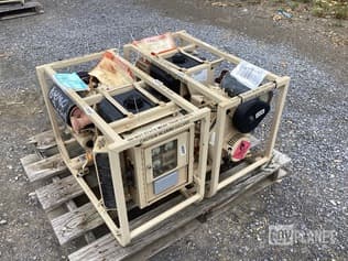 (2) Dewey MEP-531A 2kW Generator Sets