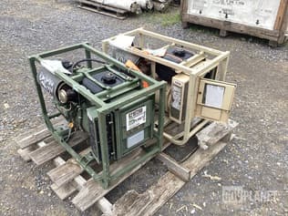 (2) Dewey MEP-531A 2kW Generator Sets inventory photo