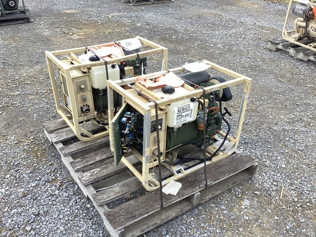 (2) MEP-531A 2 kW Generator Sets - alternate view