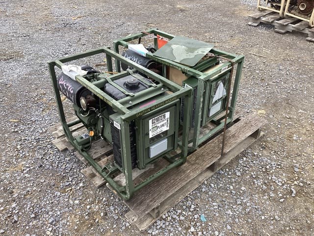 (2) Dewey MEP-531A 2kW Generator Sets - alternate view